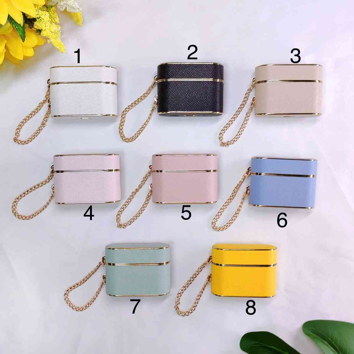 GOLD DERİ AİRPODS CASE